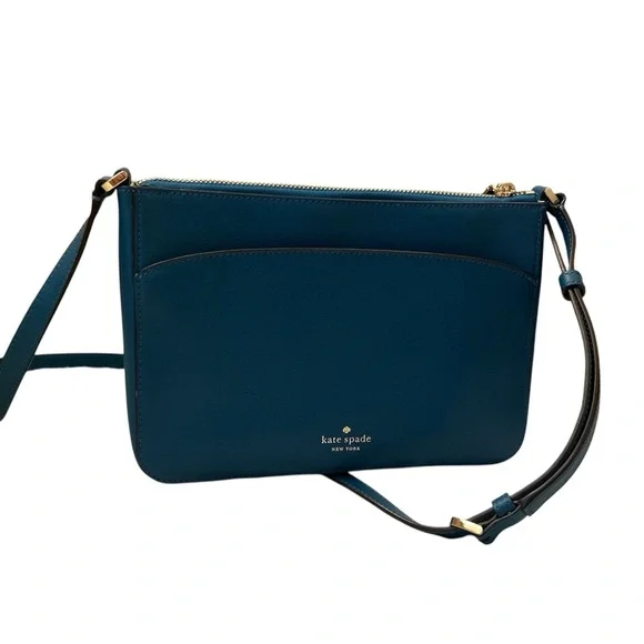 Kate Spade Crossbody Leather Handbag Shoulderbag Purse - Picture 1 of 13